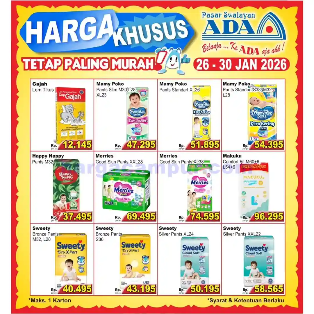 Promo Ada Swalayan Weekend Terbaru 31 Jan - 1 Feb 2026 10 Katalog Promo Ada Swalayan Weekday Terbaru 26 30 Januari 2026 5