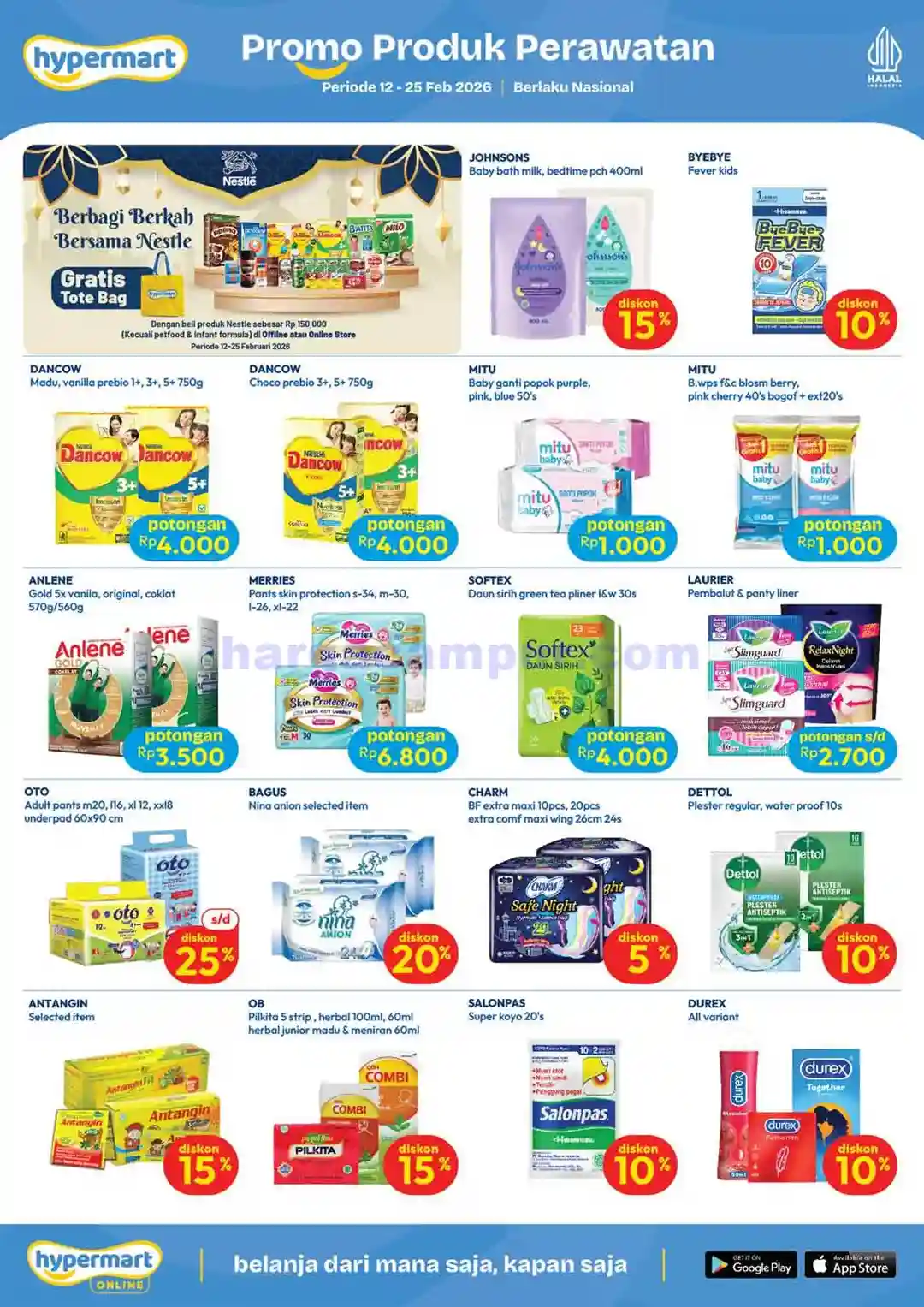 Katalog Promo Hypermart Terbaru 26 Feb - 11 Mar 2026 10 Katalog Promo Hypermart Terbaru 12 25 Februari 2026 10