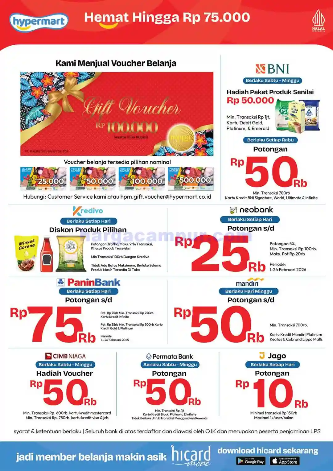 Katalog Promo Hypermart Terbaru 26 Feb - 11 Mar 2026 3 Katalog Promo Hypermart Terbaru 12 25 Februari 2026 3