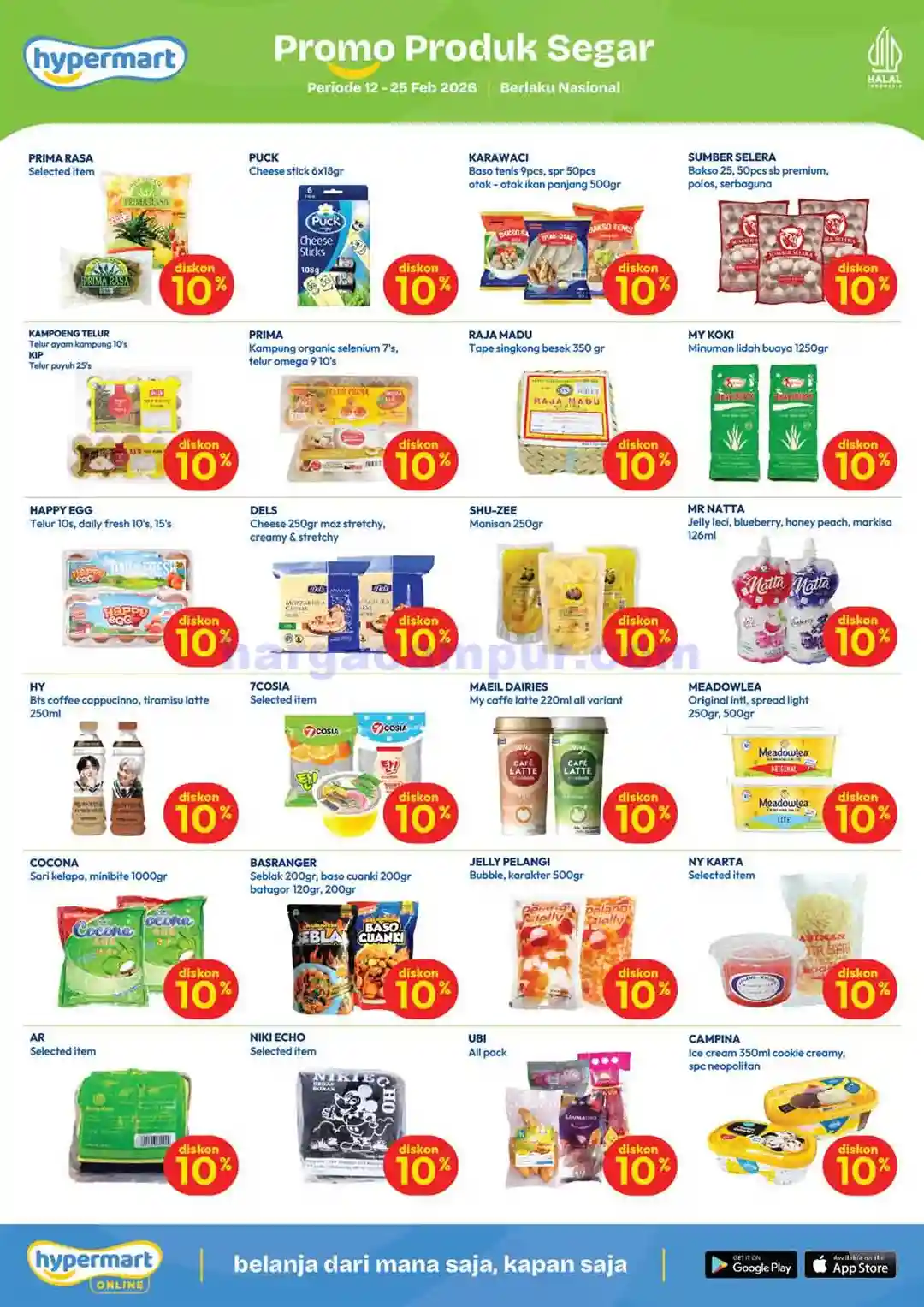 Katalog Promo Hypermart Terbaru 26 Feb - 11 Mar 2026 4 Katalog Promo Hypermart Terbaru 12 25 Februari 2026 4