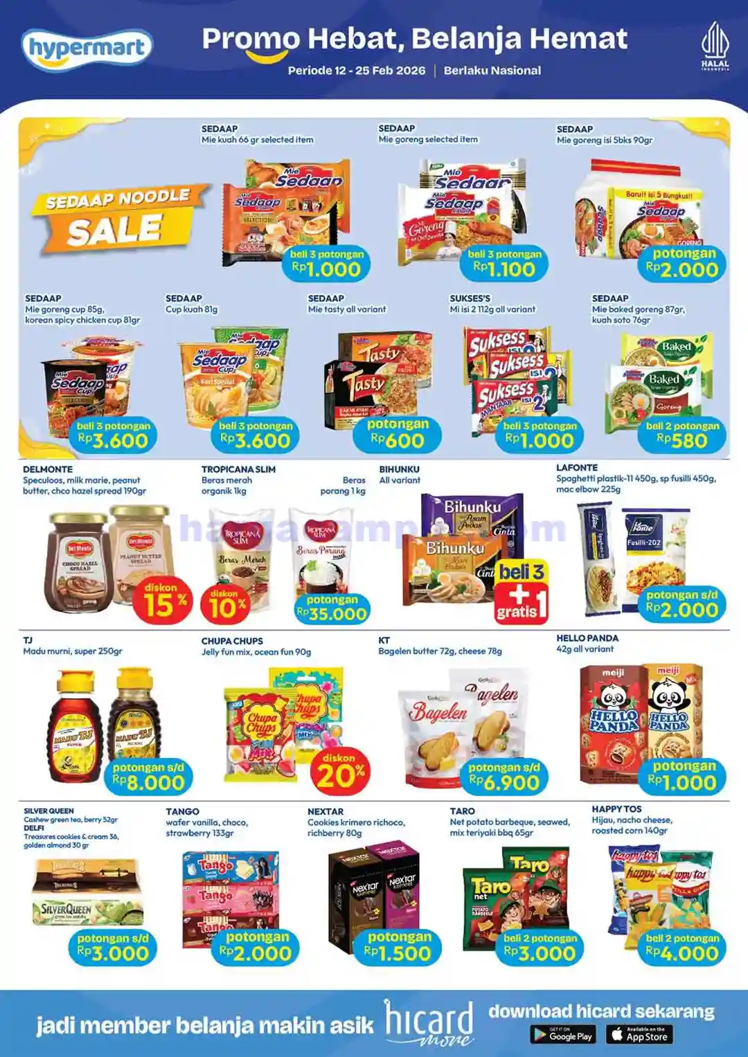 Katalog Promo Hypermart Terbaru 26 Feb - 11 Mar 2026 7 Katalog Promo Hypermart Terbaru 12 25 Februari 2026 7