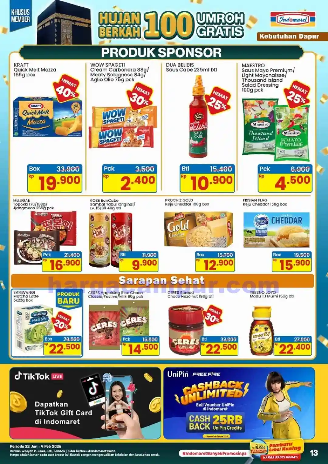 Katalog Indomaret Promo Terbaru 22 - 28 Januari 2026 13 Katalog Promo Indomaret Terbaru 22 Januari 4 Februari 2026 13