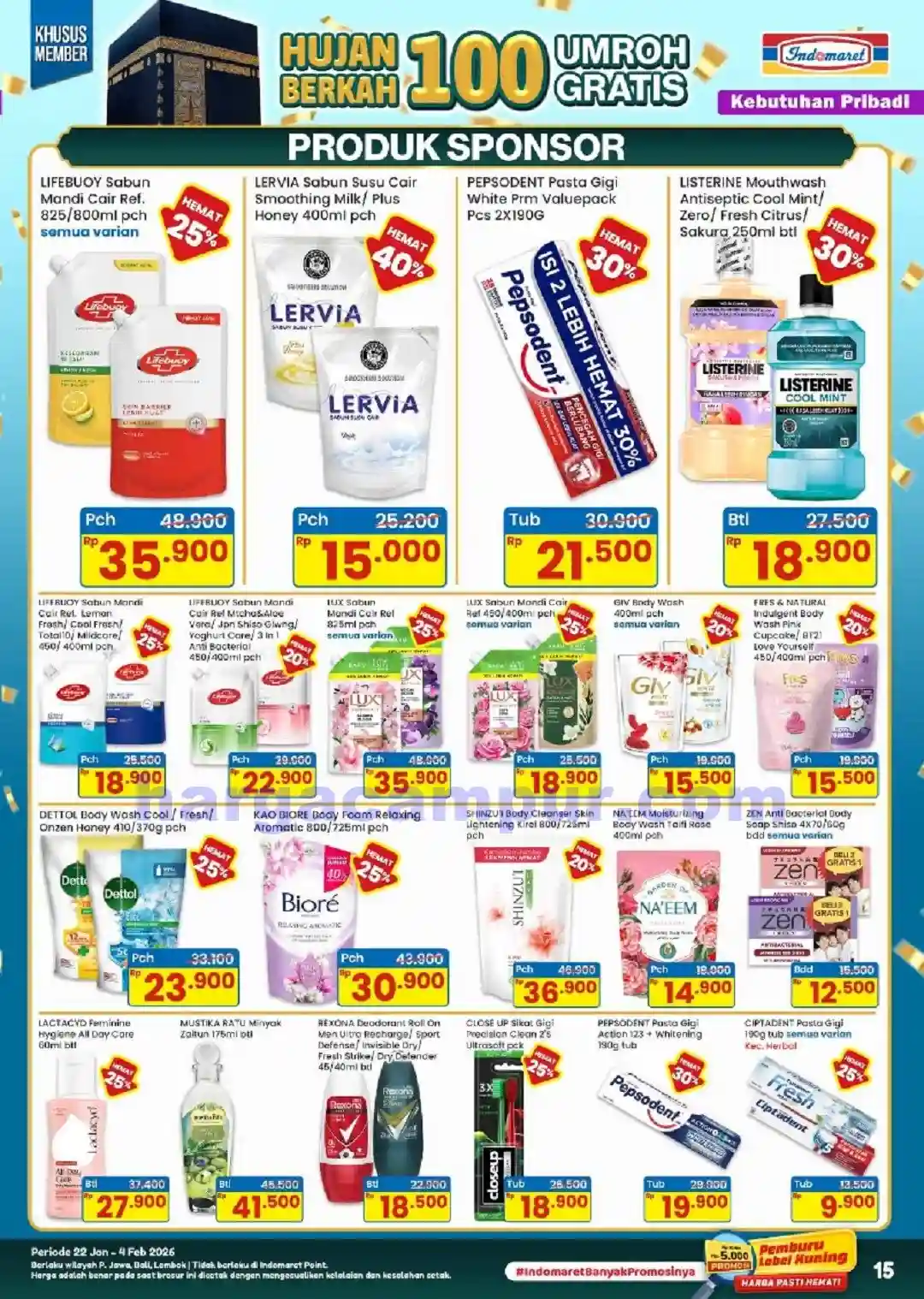 Katalog Indomaret Promo Terbaru 22 - 28 Januari 2026 15 Katalog Promo Indomaret Terbaru 22 Januari 4 Februari 2026 15