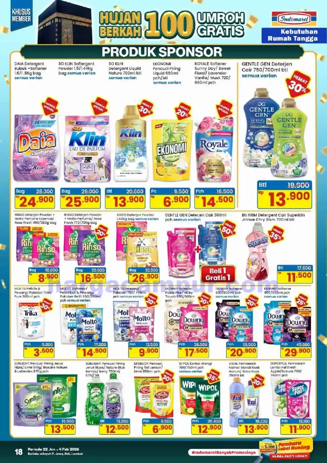 Katalog Indomaret Promo Terbaru 22 - 28 Januari 2026 18 Katalog Promo Indomaret Terbaru 22 Januari 4 Februari 2026 18