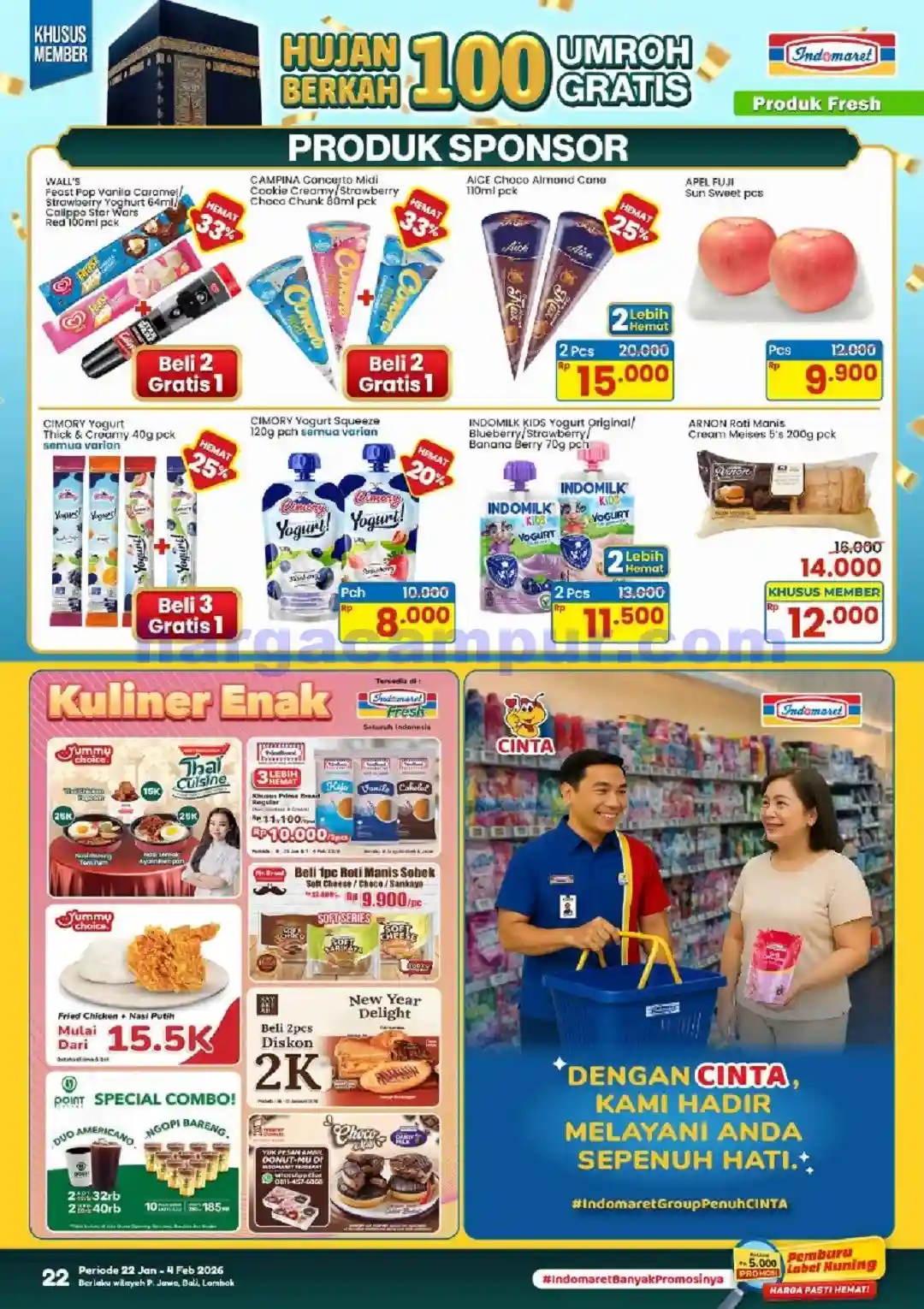 Katalog Indomaret Promo Terbaru 22 - 28 Januari 2026 22 Katalog Promo Indomaret Terbaru 22 Januari 4 Februari 2026 22