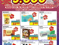 Promo Indomaret Cashback 5.000 Terbaru 22 Jan – 4 Feb 2026