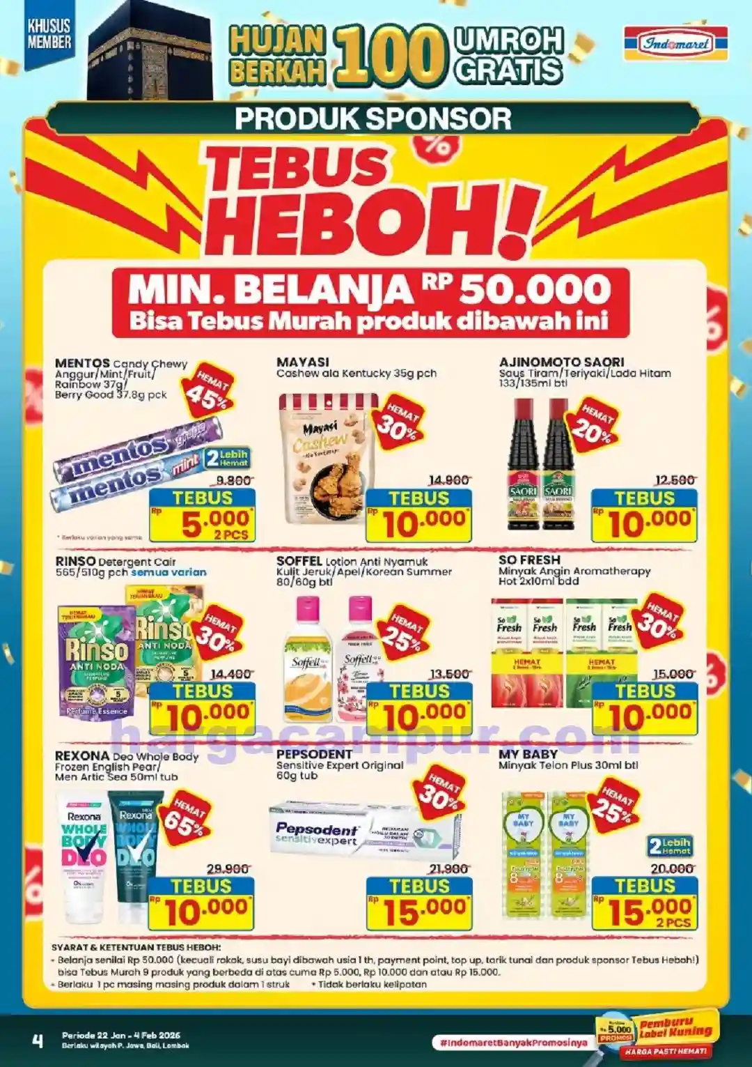 Katalog Indomaret Promo Terbaru 22 - 28 Januari 2026 4 Katalog Promo Indomaret Terbaru 22 Januari 4 Februari 2026 4