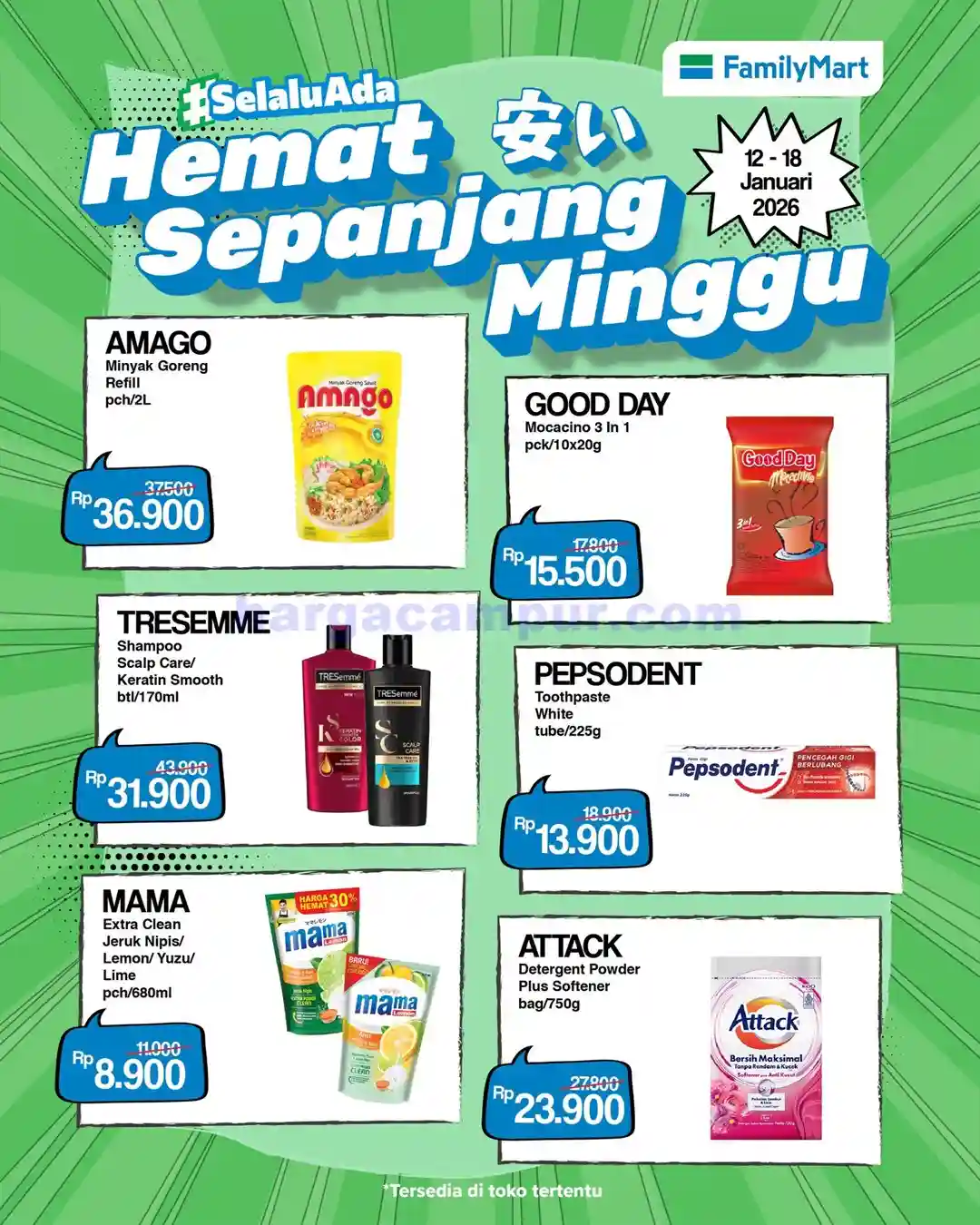 Katalog Promo JSM FamilyMart Terbaru 12 - 18 Januari 2026 1 Katalog Promo JSM FamilyMart Terbaru 9 11 Januari 2026