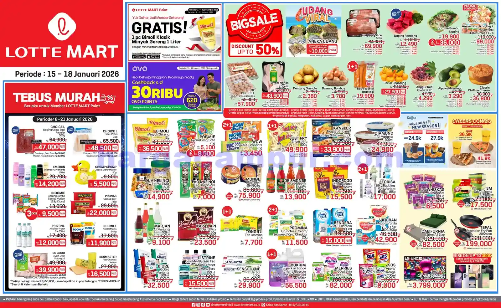 Katalog Promo JSM Lottemart Weekend 15 - 18 Januari 2026 1 Katalog Promo JSM Lottemart Terbaru 15 18 Januari 2026