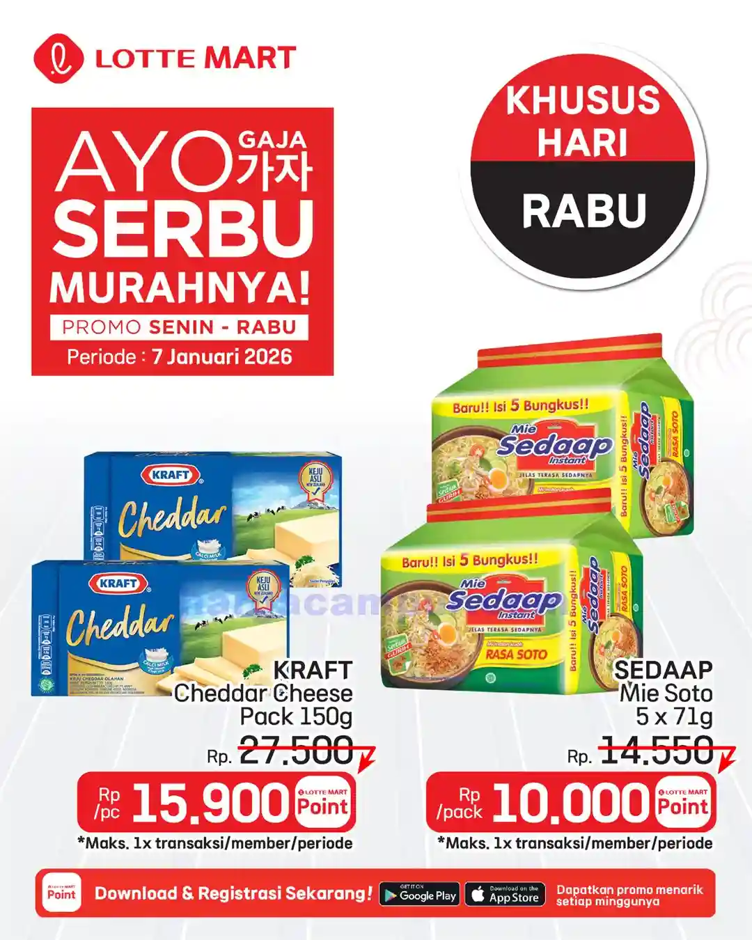 Katalog Promo JSM Lottemart Weekend 8 - 11 Januari 2026 4 Katalog Promo JSM Lottemart Weekday Terbaru 5 7 Januari 2026 5