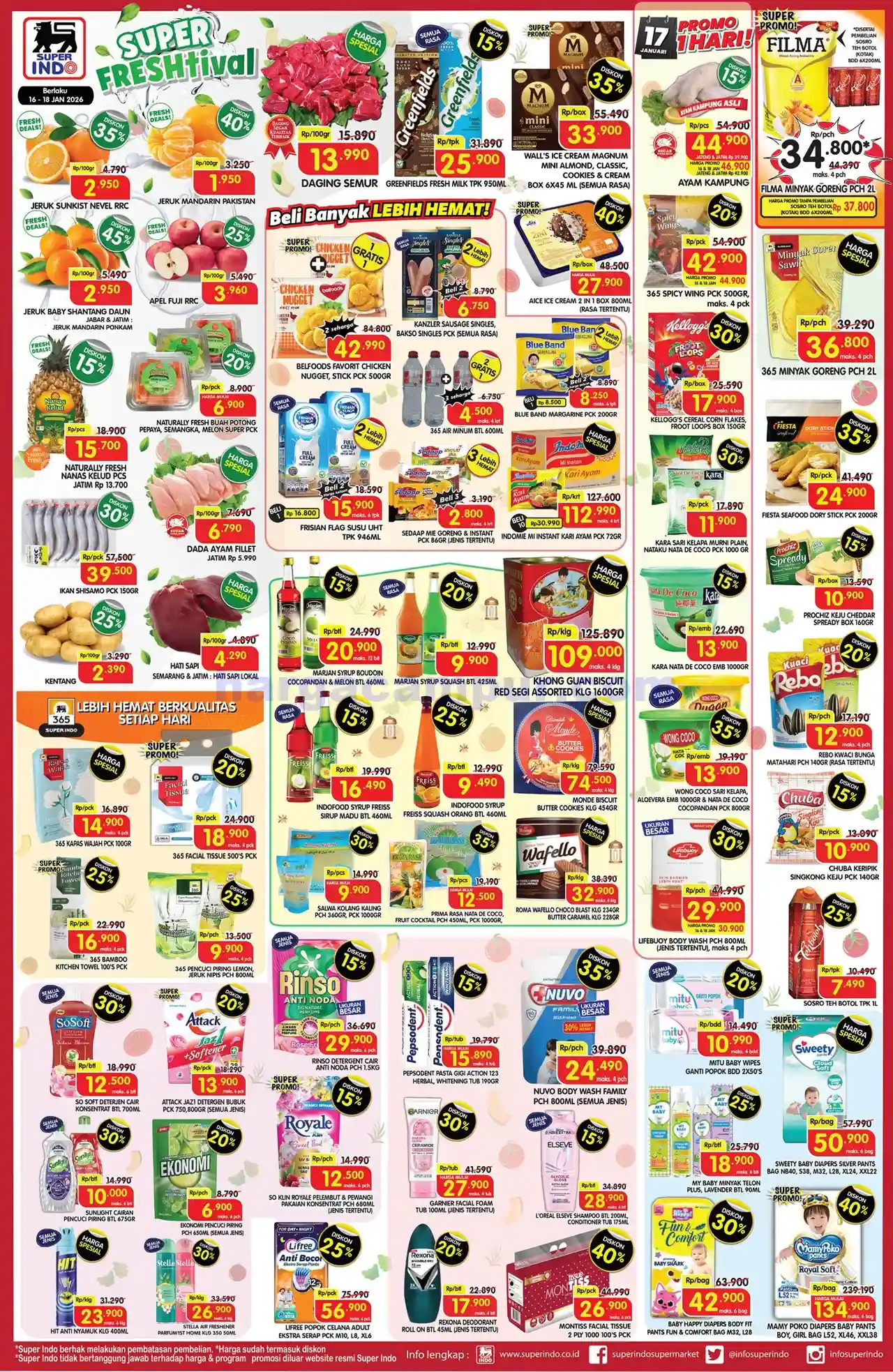 Katalog Promo JSM Superindo Terbaru 16 18 Januari 2026
