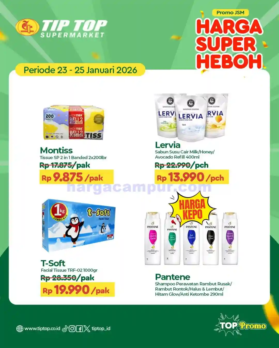 Katalog Promo JSM TIPTOP Swalayan Terbaru 23 - 25 Januari 2026 5 Katalog Promo JSM TIPTOP Swalayan Terbaru 23 25 Januari 2026 3