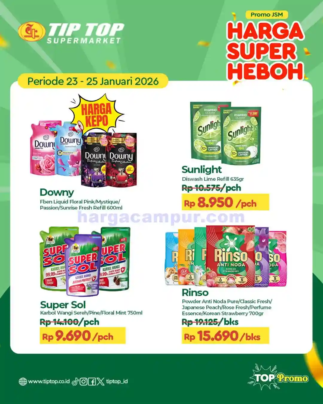 Katalog Promo JSM TIPTOP Swalayan Terbaru 23 - 25 Januari 2026 4 Katalog Promo JSM TIPTOP Swalayan Terbaru 23 25 Januari 2026 4
