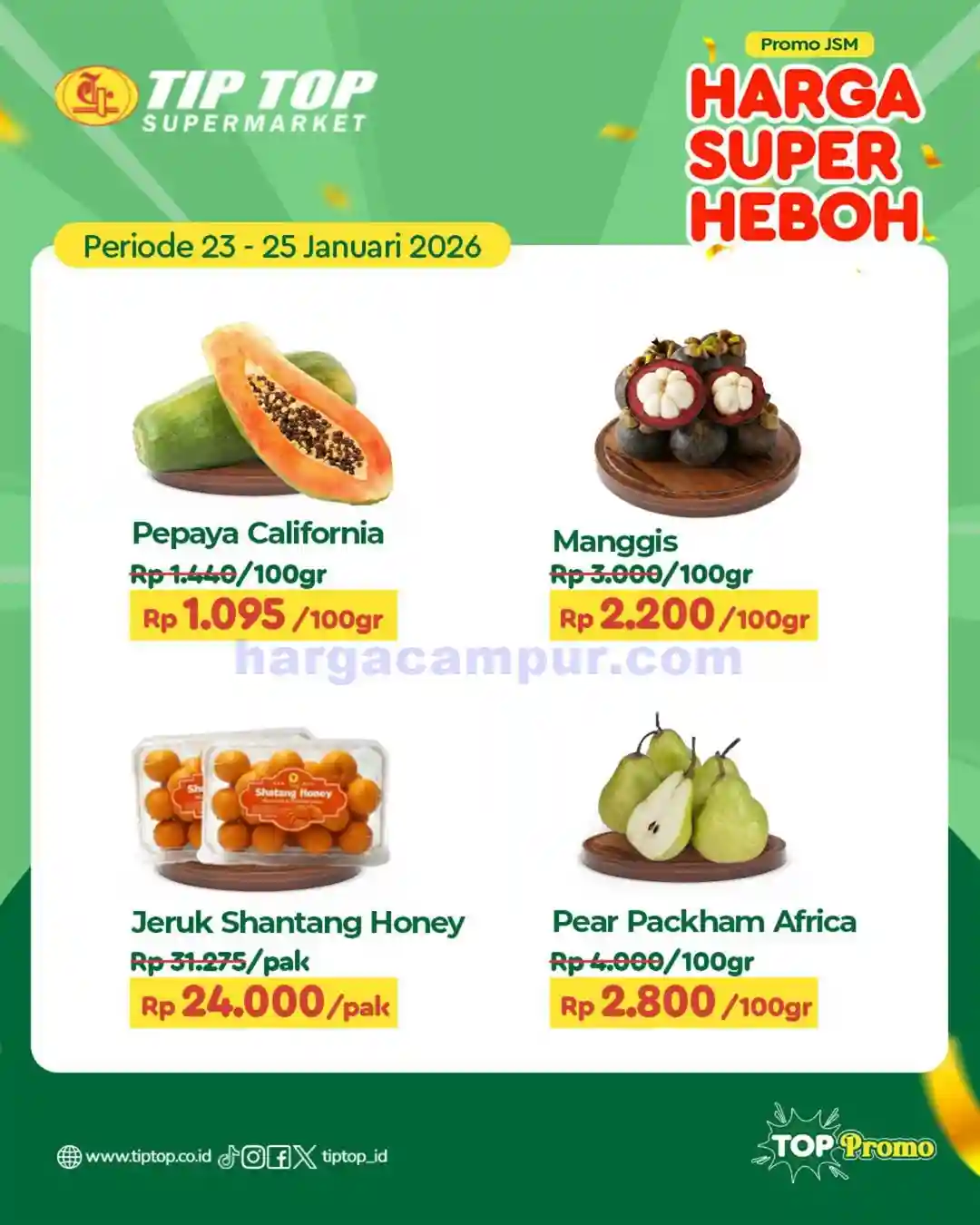 Katalog Promo JSM TIPTOP Swalayan Terbaru 23 - 25 Januari 2026 3 Katalog Promo JSM TIPTOP Swalayan Terbaru 23 25 Januari 2026 5