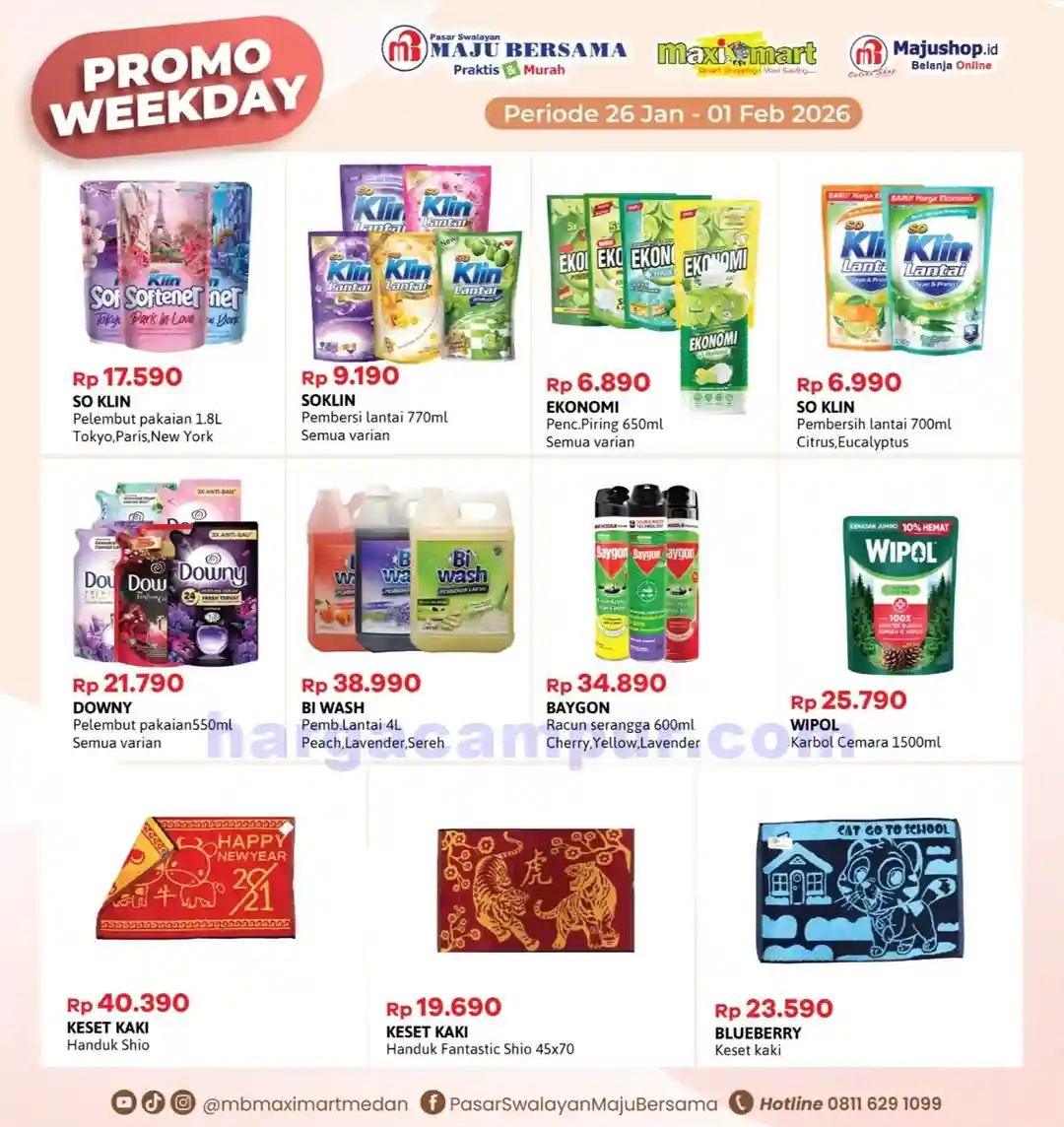 Katalog Promo Maximart Weekend Terbaru 5 - 8 Februari 2026 10 Katalog Promo Maximart Weekend Terbaru 29 Januari 1 Fberuari 2026 10