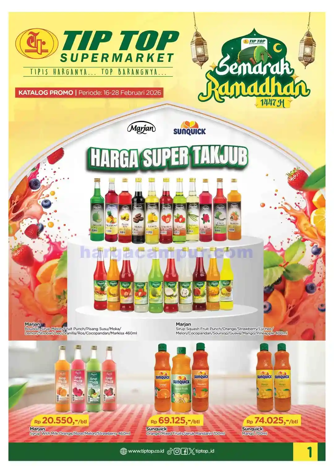 Katalog Promo TIPTOP Swalayan Terbaru 16 - 28 Februari 2026 1 Katalog Promo TIPTOP Swalayan Terbaru 16 28 Februari 2026 1