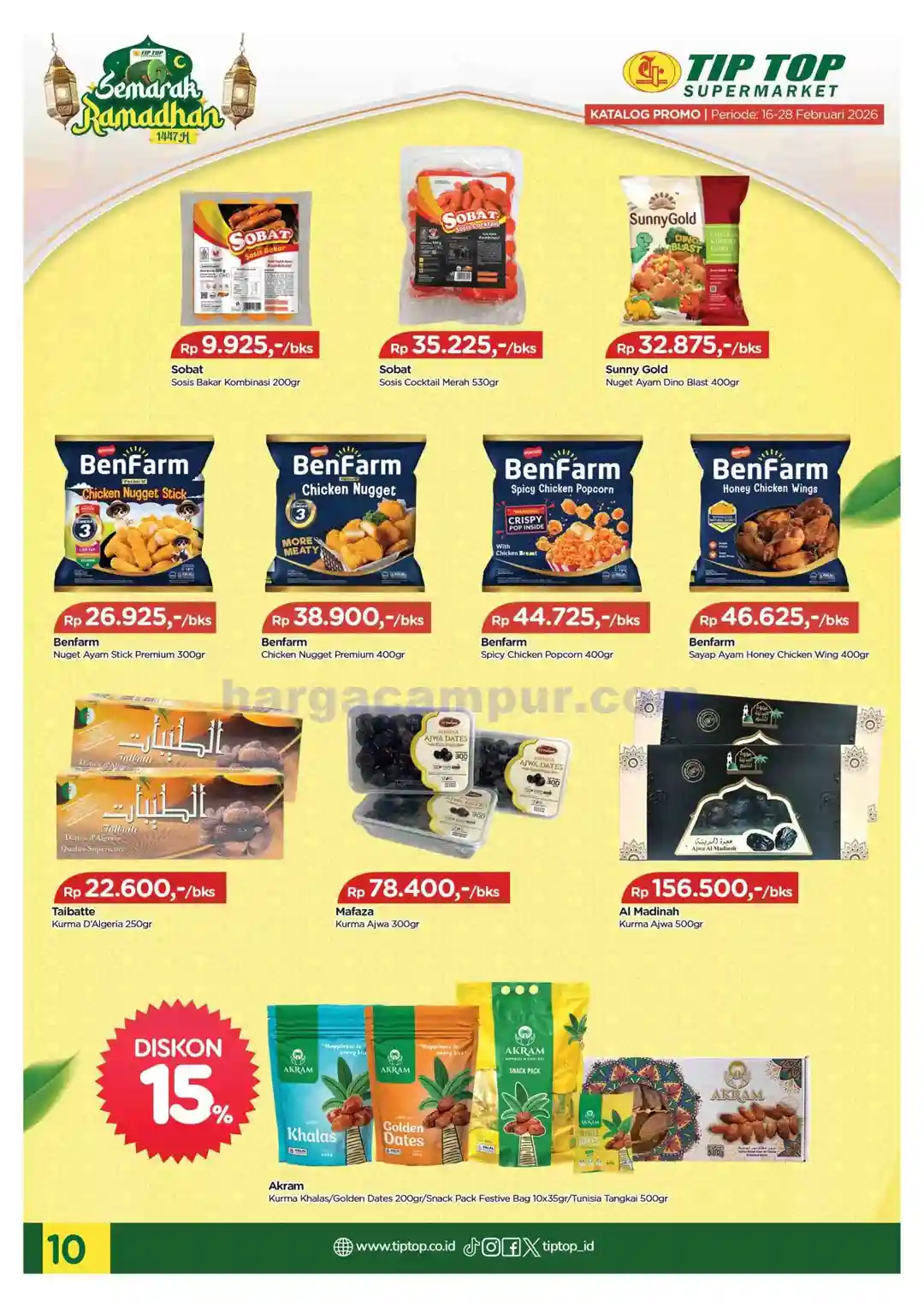 Katalog Promo TIPTOP Swalayan Terbaru 16 - 28 Februari 2026 10 Katalog Promo TIPTOP Swalayan Terbaru 16 28 Februari 2026 10