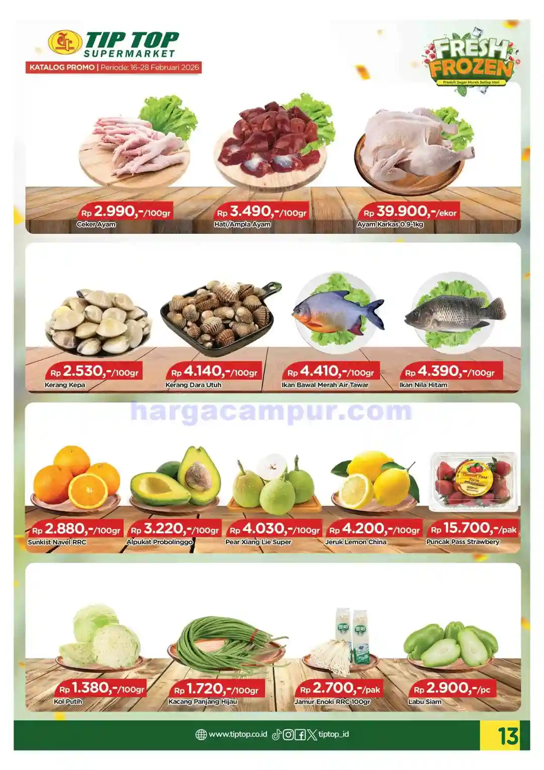 Katalog Promo TIPTOP Swalayan Terbaru 16 - 28 Februari 2026 13 Katalog Promo TIPTOP Swalayan Terbaru 16 28 Februari 2026 13