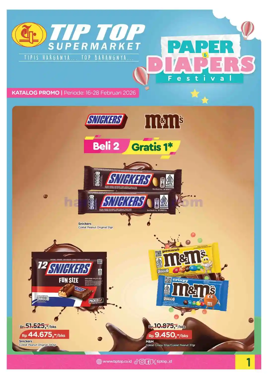 Katalog Promo TIPTOP Swalayan Terbaru 16 - 28 Februari 2026 16 Katalog Promo TIPTOP Swalayan Terbaru 16 28 Februari 2026 16