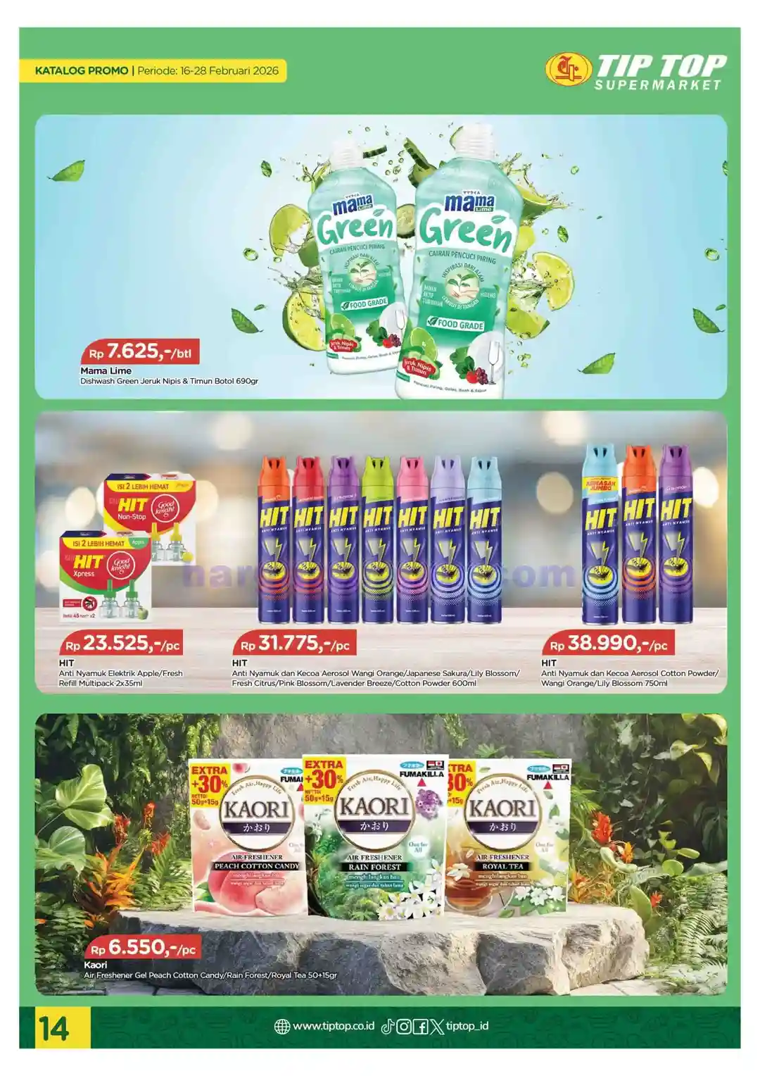 Katalog Promo TIPTOP Swalayan Terbaru 16 - 28 Februari 2026 29 Katalog Promo TIPTOP Swalayan Terbaru 16 28 Februari 2026 29