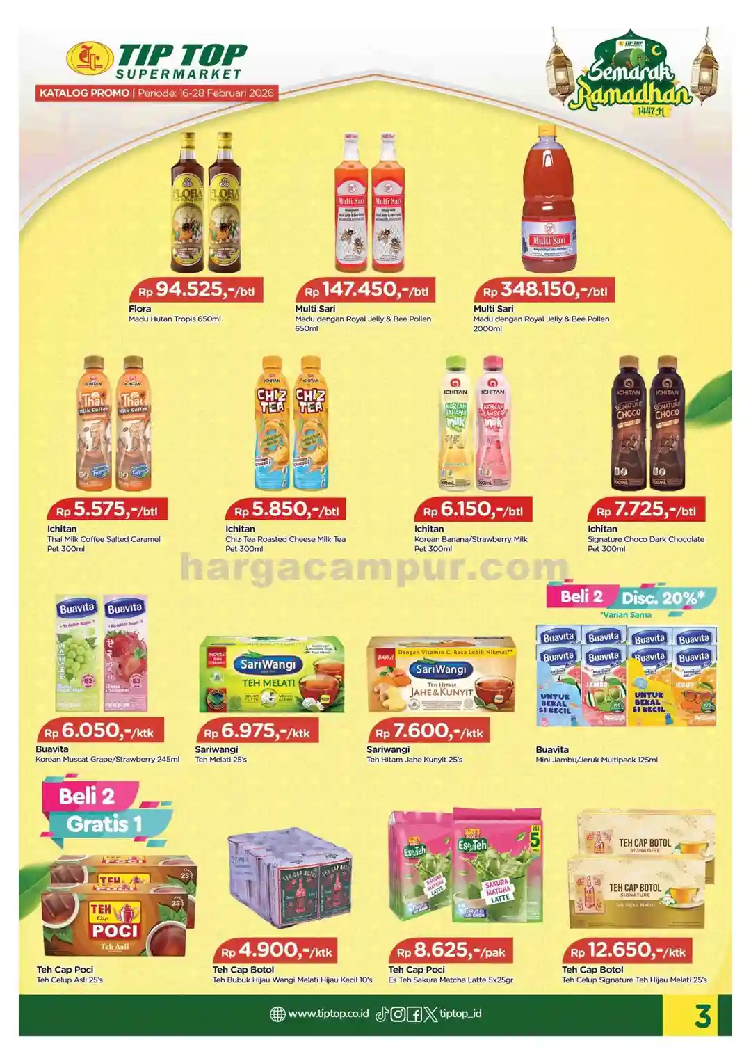 Katalog Promo TIPTOP Swalayan Terbaru 16 - 28 Februari 2026 3 Katalog Promo TIPTOP Swalayan Terbaru 16 28 Februari 2026 3