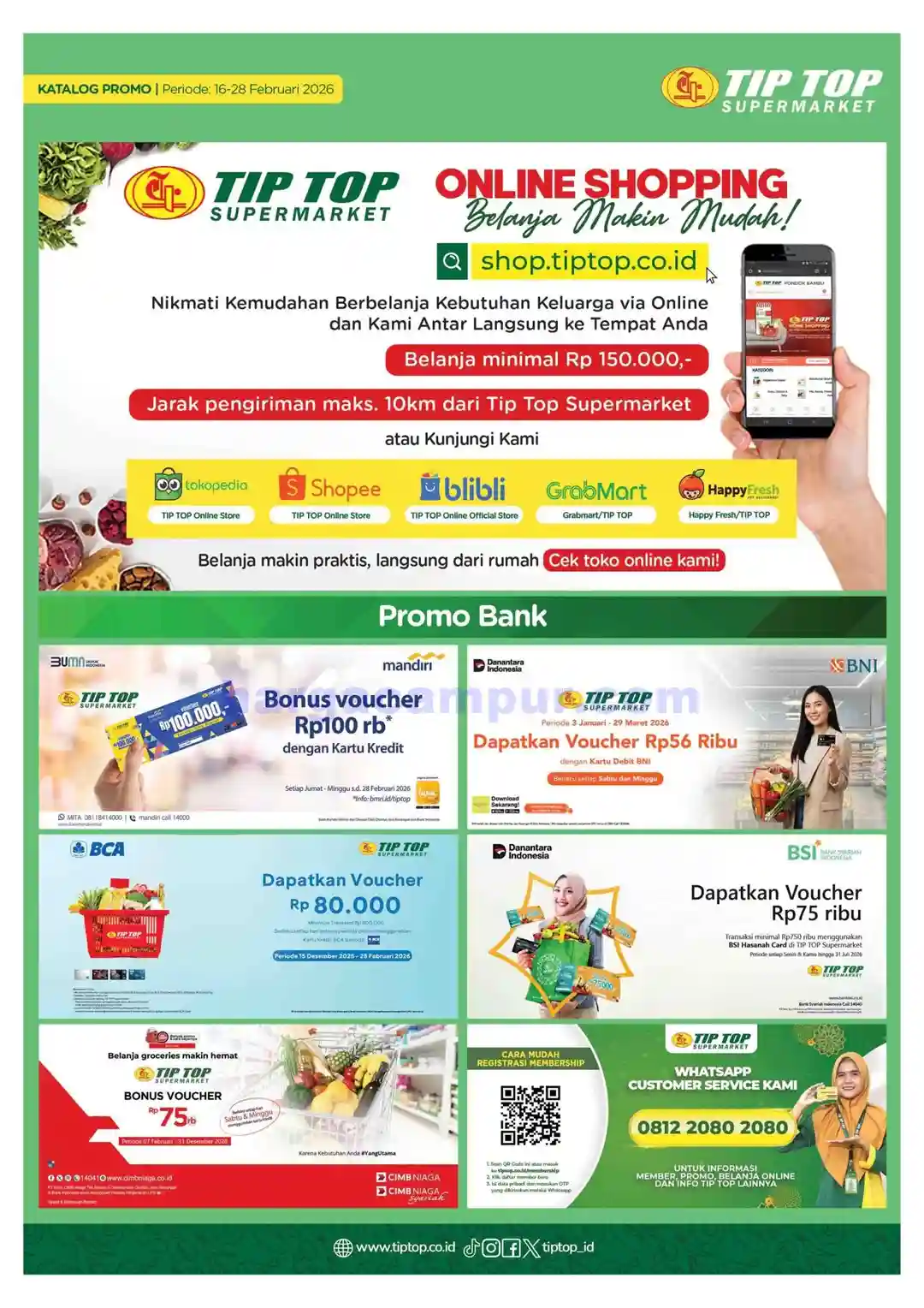 Katalog Promo TIPTOP Swalayan Terbaru 16 - 28 Februari 2026 31 Katalog Promo TIPTOP Swalayan Terbaru 16 28 Februari 2026 31