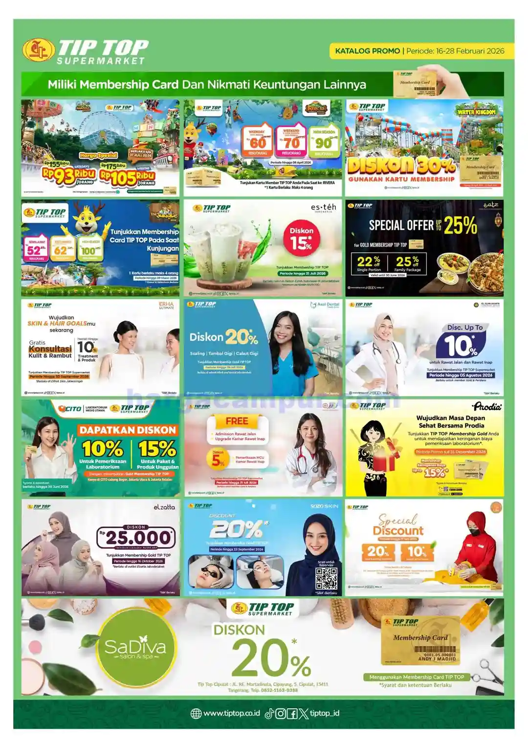 Katalog Promo TIPTOP Swalayan Terbaru 16 - 28 Februari 2026 32 Katalog Promo TIPTOP Swalayan Terbaru 16 28 Februari 2026 32