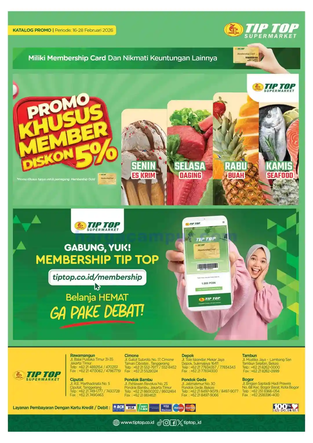 Katalog Promo TIPTOP Swalayan Terbaru 16 - 28 Februari 2026 33 Katalog Promo TIPTOP Swalayan Terbaru 16 - 28 Februari 2026.