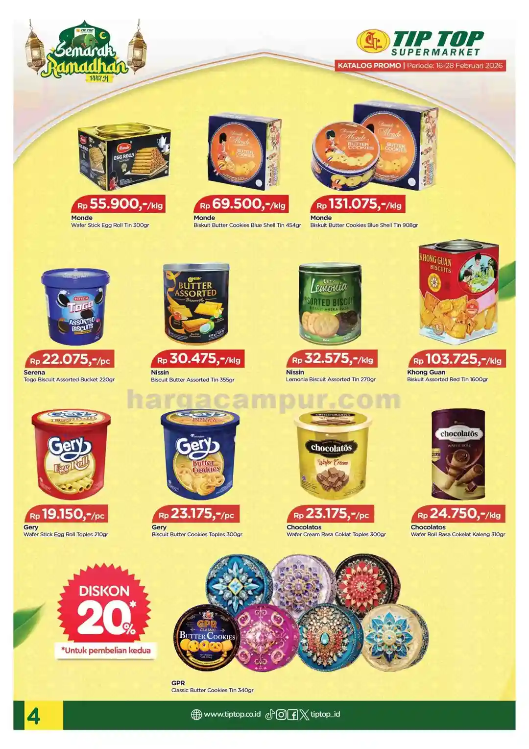 Katalog Promo TIPTOP Swalayan Terbaru 16 - 28 Februari 2026 4 Katalog Promo TIPTOP Swalayan Terbaru 16 28 Februari 2026 4