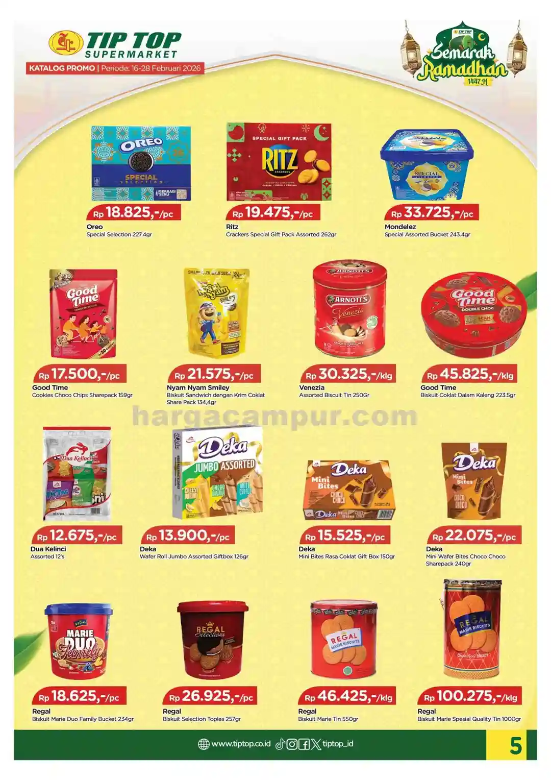 Katalog Promo TIPTOP Swalayan Terbaru 16 - 28 Februari 2026 5 Katalog Promo TIPTOP Swalayan Terbaru 16 28 Februari 2026 5