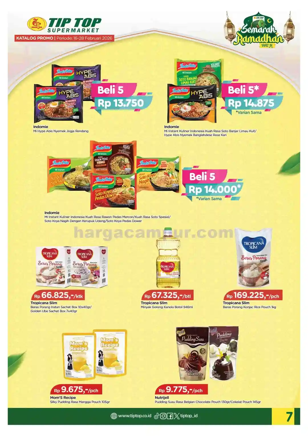 Katalog Promo TIPTOP Swalayan Terbaru 16 - 28 Februari 2026 7 Katalog Promo TIPTOP Swalayan Terbaru 16 28 Februari 2026 7