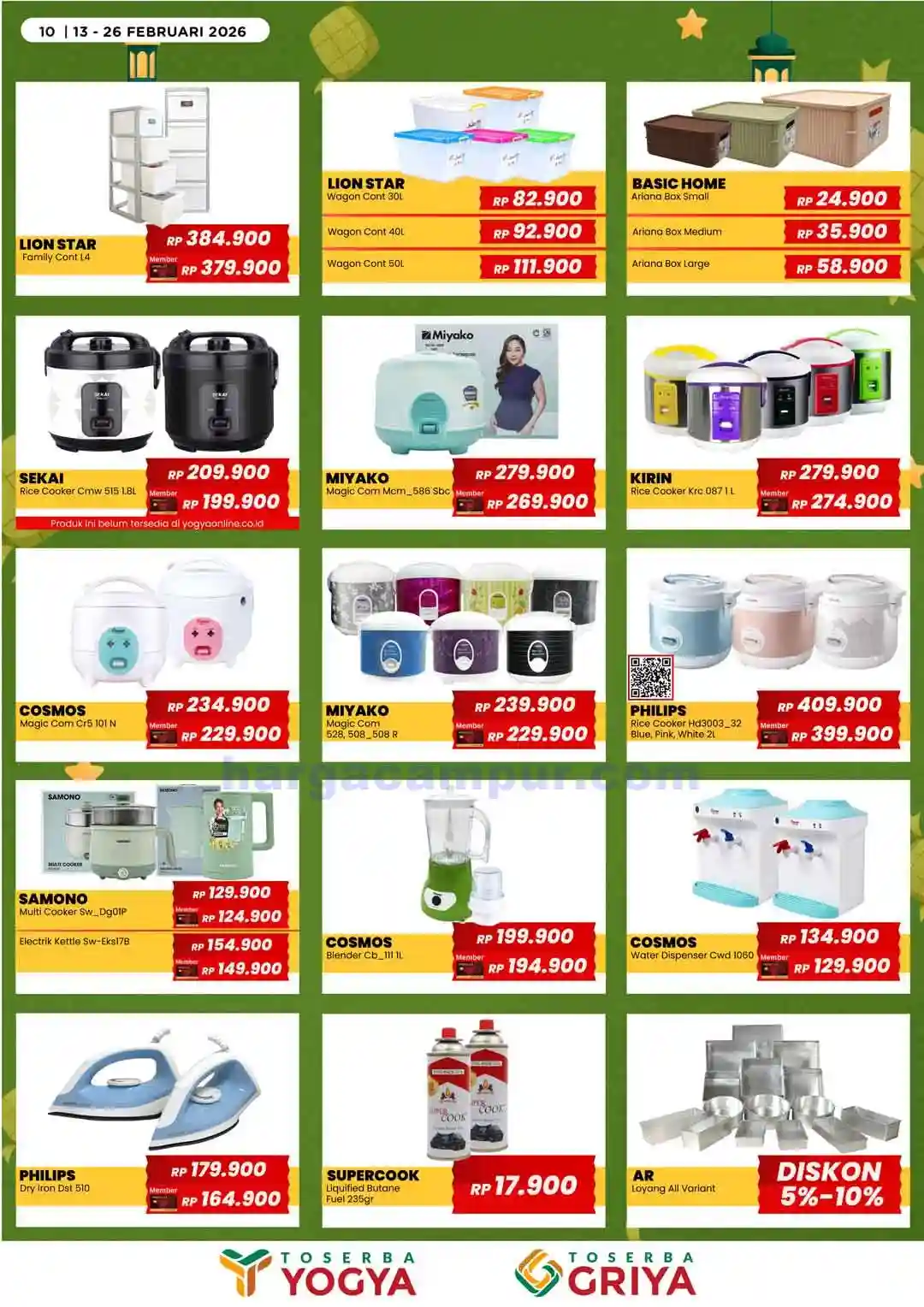 Katalog Promo Toserba Yogya Terbaru 13 - 26 Februari 2026 10 Katalog Promo Toserba Yogya Terbaru 13 26 Februari 2026 10