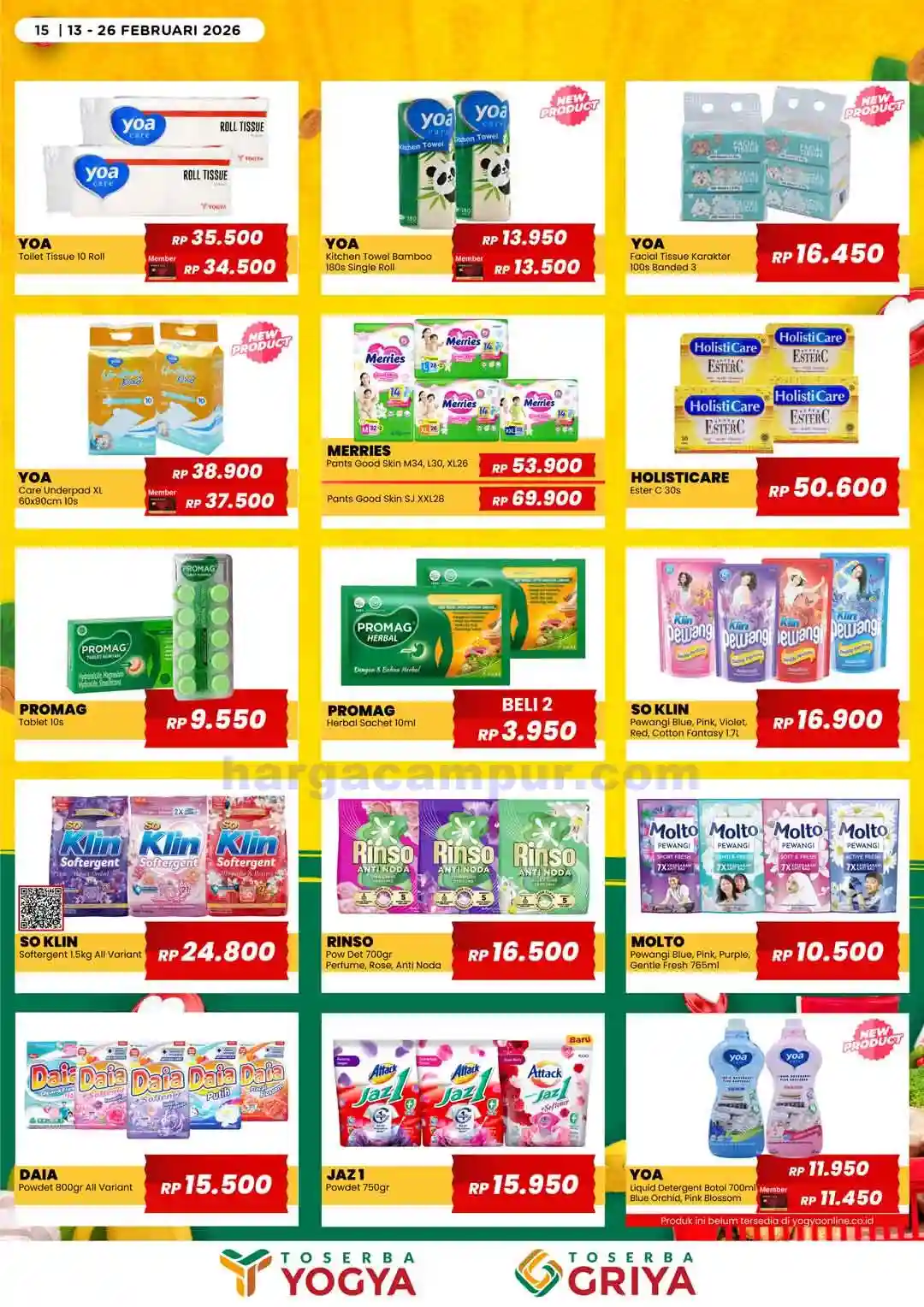 Katalog Promo Toserba Yogya Terbaru 13 - 26 Februari 2026 15 Katalog Promo Toserba Yogya Terbaru 13 26 Februari 2026 15