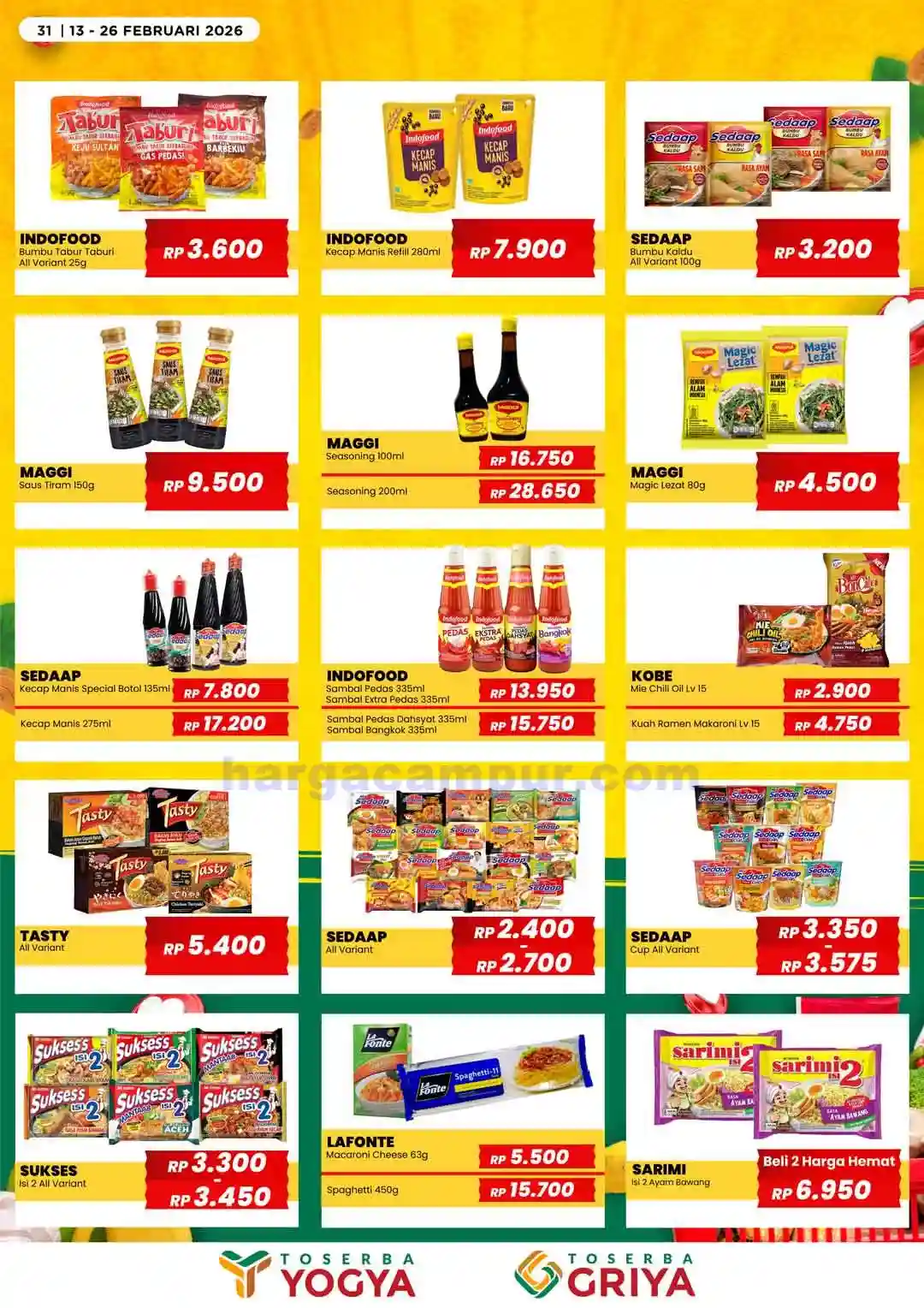Katalog Promo Toserba Yogya Terbaru 13 - 26 Februari 2026 31 Katalog Promo Toserba Yogya Terbaru 13 26 Februari 2026 31