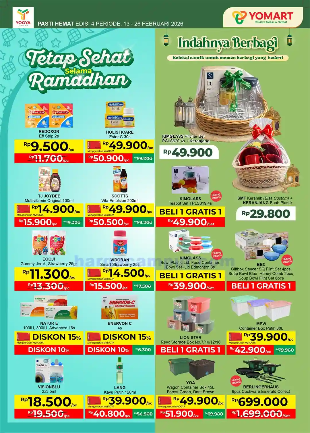 Katalog Promo Yomart Terbaru 13 - 26 Februari 2026 4 Katalog Promo Yomart Terbaru 13 26 Februari 2026 4