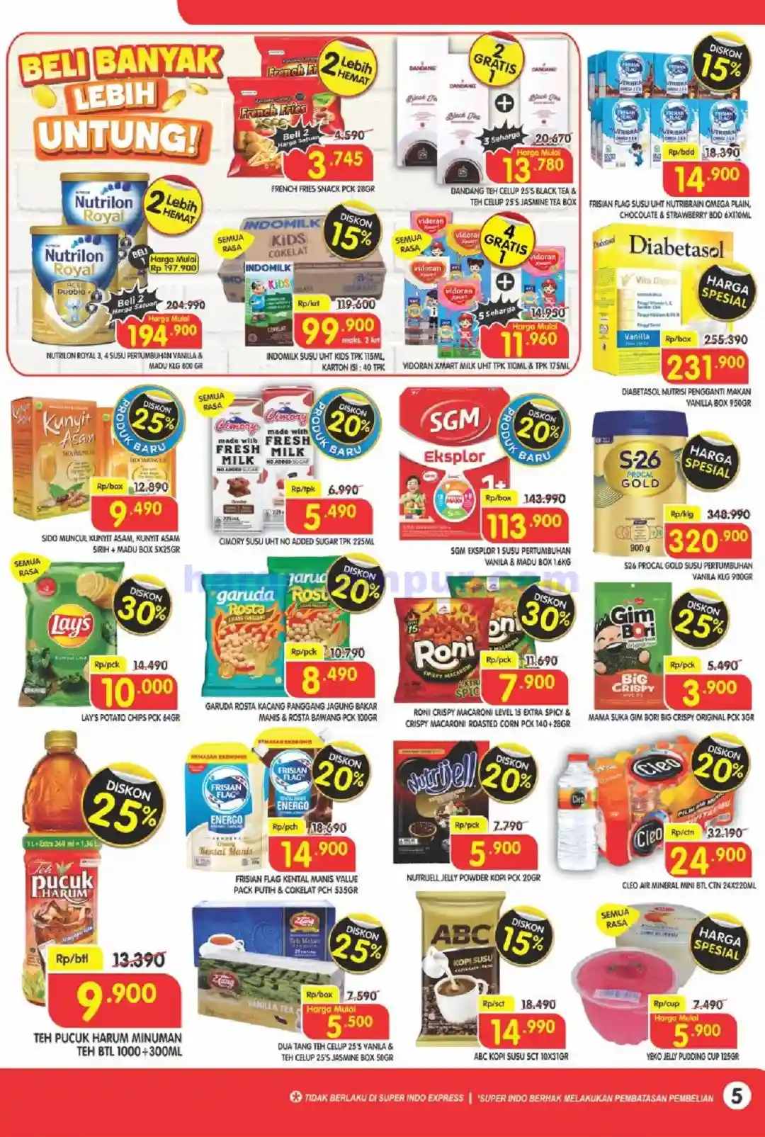 Katalog Promo Superindo Terbaru 5 - 11 Februari 2026 5 Katalog Superindo Promo Terbaru 29 Januari 4 Februari 2026 5