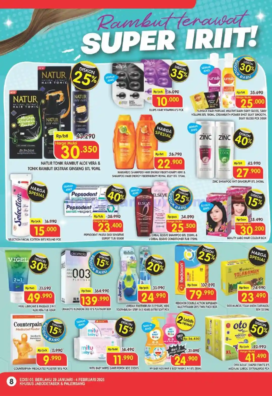 Katalog Promo Superindo Terbaru 5 - 11 Februari 2026 8 Katalog Superindo Promo Terbaru 29 Januari 4 Februari 2026 8