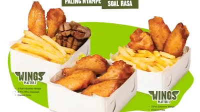 Promo Burger Bangor NEW! Chicken Wings Mulai Rp 20 Ribu