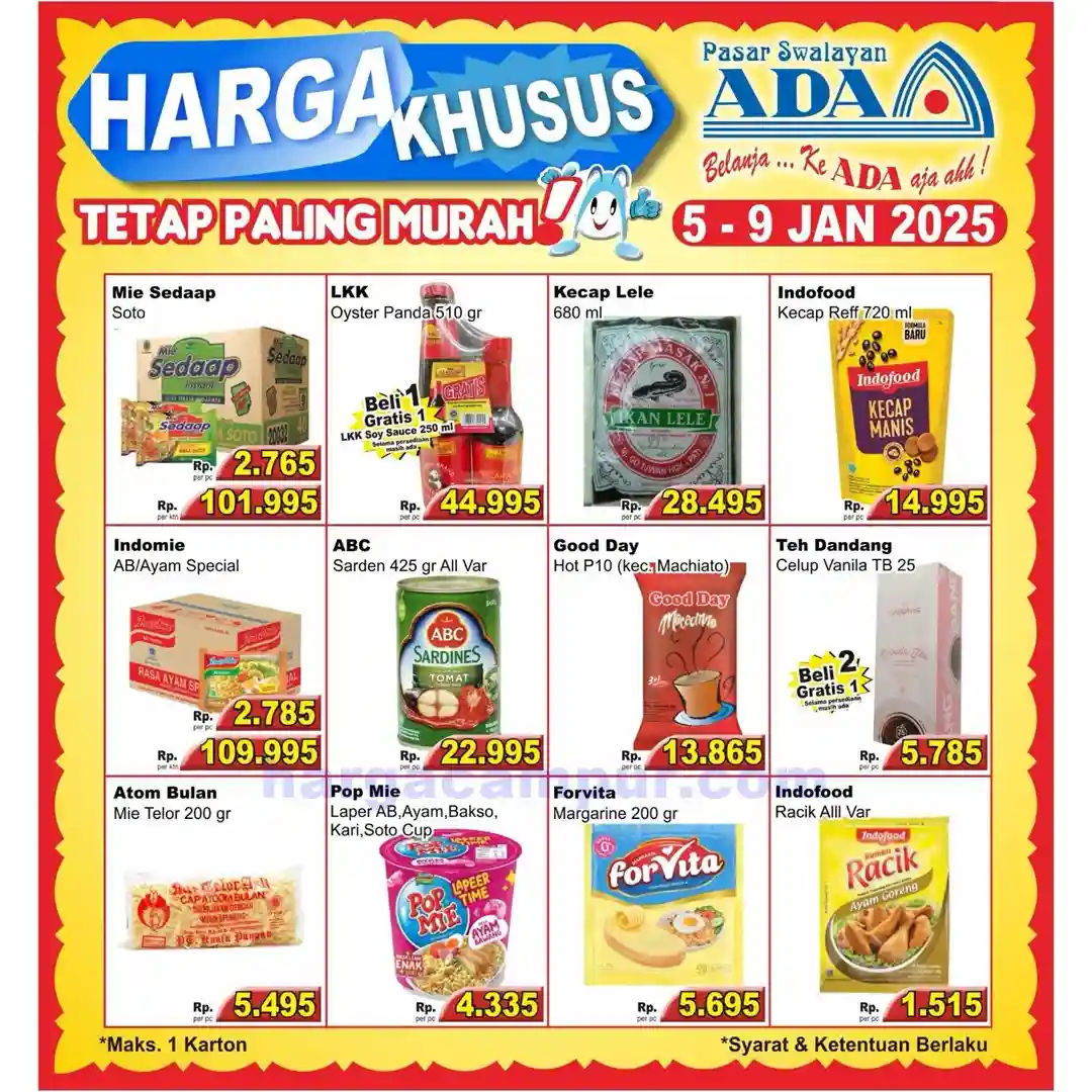 Promo Ada Swalayan Weekend Terbaru 10 - 11 Januari 2026 3 Promo Ada Swalayan Weekday Terbaru 5 9 Januari 2026 10