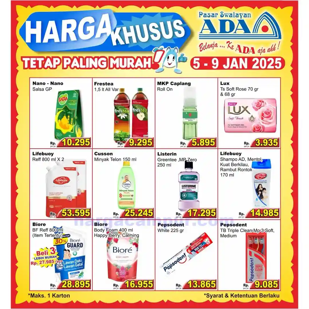 Promo Ada Swalayan Weekend Terbaru 10 - 11 Januari 2026 5 Promo Ada Swalayan Weekday Terbaru 5 9 Januari 2026 8