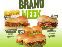 Promo Burger Bangor Brand Week Paket Hemat Mulai Rp68.000, Eksklusif GrabFood