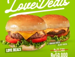 Promo Burger Bangor Love Deals Rp50.000 Berlaku 9-17 Februari 2026