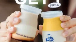 Promo Paris Baguette Buy 1 Get 1 Royal Pudding Original atau Mango 2 Promo Buy 1 Get 1 Royal Pudding Paris Baguette varian Original dan Mango dengan tekstur lembut dan creamy