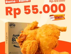 Promo D’BRO Chicken Hore Hemat Mulai Rp55.000, Berlaku Nasional hingga 15 Februari 2026