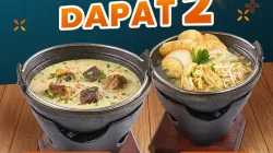 Promo Dapur Solo Monday Ceria Beli 1 Dapat 2, Empal Gentong Gratis Soto Ayam 9 Promo Dapur Solo Monday Ceria beli 1 Empal Gentong gratis 1 Soto Ayam dengan pembayaran QRIS BCA
