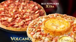 Promo Domino’s Papi Sultan, Dua Pizza Large Mulai Rp 88.000 2 Promo Dominos Papi Sultan menghadirkan dua pizza large dengan pilihan Beef Pepperoni Xtra dan Volcano Meatmax Sultan mulai Rp 88.000 per pizza sebelum pajak