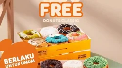 Promo Dunkin Payday Akhir Bulan Beli 6 Gratis 6 Donuts 3 Promo Dunkin Payday Beli 6 Gratis 6 Donuts periode 27–29 April 2026