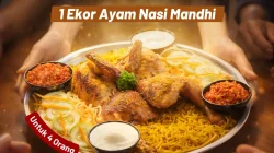 Promo Emado’s 1 Ekor Ayam Nasi Mandhi Rp 99.000 2 Promo Emados 1 ekor Ayam Nasi Mandhi Rp 99.000 paket makan rame rame untuk hingga 4 orang