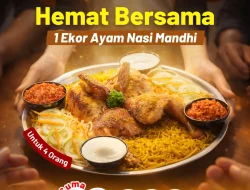 Promo Emado’s 1 Ekor Ayam Nasi Mandhi Rp 99.000