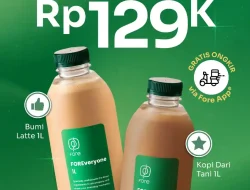 Promo Fore Coffee Long Weekend, Beli 2 Botol 1 Liter Mulai Rp129.000